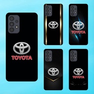 Samsung A73 Black Bezel Phone Case Toyota Brand