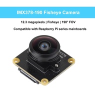 IMX378-190 12.3MP Fish Eye Camera Module, 190° FOV Wide Angle Lens for Raspberry Pi 5/4/Zero/CM4