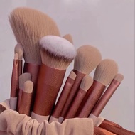 13-Piece Four-Season Eco-Friendly Makeup Brush Set Soft Blush Eyeshadow Brush Makeup Tools