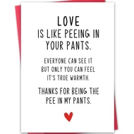 [Coisíní]  Funny Anniversary Card & Gifts For Men Women,Sweet Anniversary Cards For Husband Wife Gir