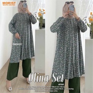 Setelan rayon one set biula set by morist || SETELAN MORIST || Setelan rok by morist one set morist