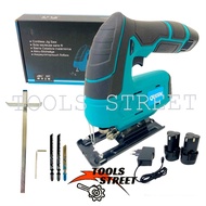 (SERIE 12)  QUEEN เลื่อยจิ๊กซอว์ไร้สาย ขนาด 65มม. แบต12V 1.5Ah  มีไฟ LED ปรับเอียงได้ 45องศา น้ำหนัก