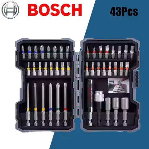 Bosch 43Pcs Electric Screwdriver Bit Home DIY Power Drill Screwdriver Head Set for Bosch GO PH1 PH2 