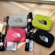 全新韓國THE NORTH FACE大logo便攜男女零錢包掛脖鑰匙包卡包 the North Face bag the North Face零錢包