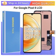 6.2''Amoled Pixel8 For Google Pixel 8 LCD Display Touch Screen GKWS6 G9BQD,GA04851-US GZPFO GPJ41 Re