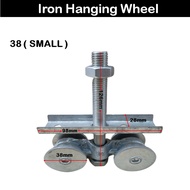 IRON HANGING WHEEL 38 (SMALL), 55 (BIG), 38 HEAVY DUTY, 55 HEAVY DUTY