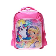 Barbie กระเป๋าเป้าสำหรับเด็กผู้หญิง BB23 922