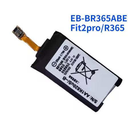 For Samsung Watch Gear Fit 2 Pro SM-R365 R365 EB-BR365ABE EB-BR360ABE R360 200mAh Battery