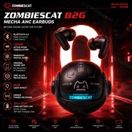 魔鬼猫/ZombiesCat | Zombies Cat B26 Alloy Mecha ANC Earbuds -45dB Active Noise Cancelling Bluetooth 6.0