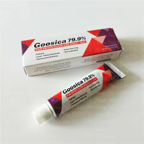 New Arrival 79.9% Goosica Tattoo Cream Before Permanent Makeup Microblading Eyebrow Lips Body Skin 1