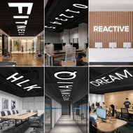 Led Letter Chandelier Creative Gym Shopping Mall Shop Number Decorative Light Kindergarten Dance Roo