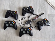 Xbox 360 無線手掣 （買四隻送一隻 加送 USB電腦接收器）