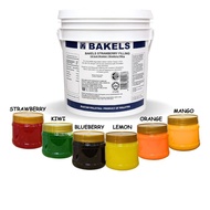 BAKELS Filling 500g [Strawberry/Blueberry/Mango/Kiwi/Lemon Filling]  bottle repack