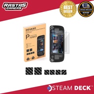 Devaso Steam Deck Screen Protector + Trackpad Protector For Steam Deck
