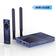 H96 Max V58 TV hộp Rockchip rk3588 Android 12 Octa Core 6Tops npu 8GB DDR4 RAM 64GB Rom 1000M Ethern