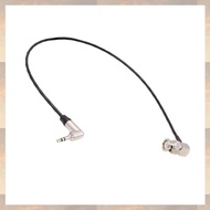 3.5mm TRS to BNC Timecodes Cable for C300/C500/F55/ZoomF8 Camera for Enhances Your Camera Timecodes