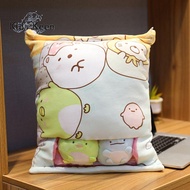 HOTOMI Soft Corner Japanese Plush Pillow Decor Doll Xmas Gift Soft Pillow Sumikko Gurashi Plush Toy Accompany Dolls Sleeping Back Cushion Stuffed Animal Toys