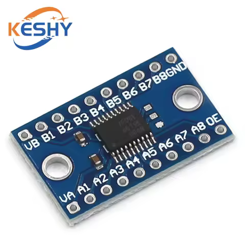 3.3V 5V TXS0108E 8 Channel Logic Level Converter Convert TTL Bi-directional Mutual Convert Module TX