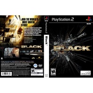 playstation 2 games black