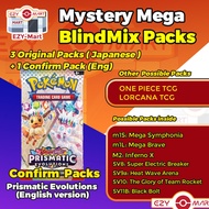 Mystery Blind Mix Packs - Pokemon tcg OP tcg Lorcana tcg (Official Original Packs)
