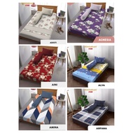 KINTAKUN D'LUXE BEDSHEET 120X200CM 4 FEET REQUEST MOTIF