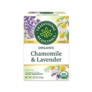 Traditional Medicinals Organic Chamomile & Lavender Tea 有機洋甘菊薰衣草草本茶 0.85oz / 24g (16小包)【032917000545