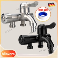 Bathroom Faucet 3 Way Faucet Three Tap Bathroom Kitchen Water Washer Tap Faucet