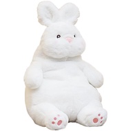22in Large Bunny Plush Stuffed Animal Hugging Pillow:Soft Giant Sleeping Body Warm Fluffy Pillow for