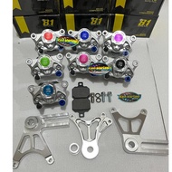 NINJA R RR SS S CALIPER + BRACKET formula 81 racing part 8.1 thailand import DISC DISC STANDARD 220m