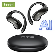 HTC NE19  แปลภาษา AI HiFi สเตอริโอ Bluetooth 6.0 Earbuds รองรับการแปลแบบเรียลไทม์ใน 134 ภาษา หูฟัง I