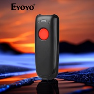 Eyoyo 1D 2D Barcode Scanner Wireless network USB Bluetooth Mini QR Code Scanner Data Matrix 1200mAh 