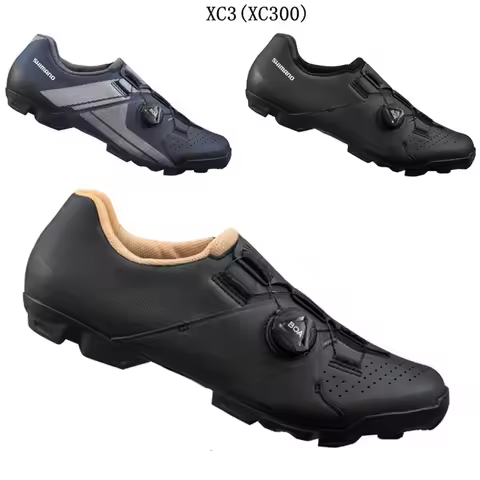 New shimano Men SH XC3 XC300 MTB Enduro bicycle Shoes sneaker SH XC3 (XC300) MTB Lock shoes cycling 