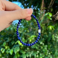 Lapis Lazuli Lucky Bracelet 4.5mm Water and Wood elements