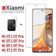2/3/4/6/10 in 1 9H Tempered Glass For Xiaomi 11T 12T Pro Full Glue Glas Screen Protector For Xiaomi 9T 10T Pro 12T 11T Lens Film