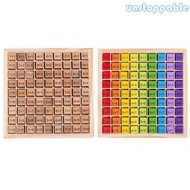 Un* Educational  Toys Kids 99 Multiplication Table Math Arithmetic