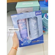Set Tumbler Stitch Latest 2pcs Tahan Sejuk/panas 1000ml+1200ml