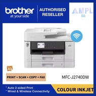 Brother MFC-J2740DW Inkjet Printer Multi-function Business Inkjet Colour Printer-Print/Scan/Copy/Fax/Wireless Networking/Automatic Duplex : Print/Copy/Scan/Fax ( Up to A4 )/3.7" TFT Touch Panel LCD J2740DW/ J2740/ 2740DW/ MFCJ2740DW/ 2740 LC462 | LC462XL