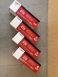 Canon Printer Cartridge 418 BK 黑色碳粉盒