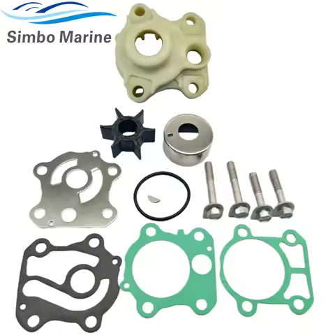 Water Pump Impeller Kit For Yamaha 2-Stroke 50 60 70 HP 60F 70B 4-Stroke 50 60 HP FT 50 60 Outboard 