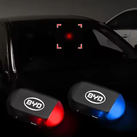 Car Wireless Warning Anti Theft Caution Lamp LED Flashing Accessories For BYD S6 S7 S8 F3 F6 F0 M6 G