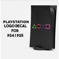 (V4) PLAYSTATION LOGO DECAL PS5 PS4 STICKER SKIN