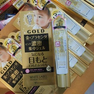 เจลบำรุงผิวบริเวณรอบดวงตา White Label Gold Placenta Moist White Skin Dark Wrinkles 30 g นำเข้าจากญี่ปุ่น