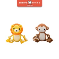 👍 Dog Squeaky Toys / Lion Monkey Dinosaur Appearance / Entertainment For Furry Kids / Plush Toys / C
