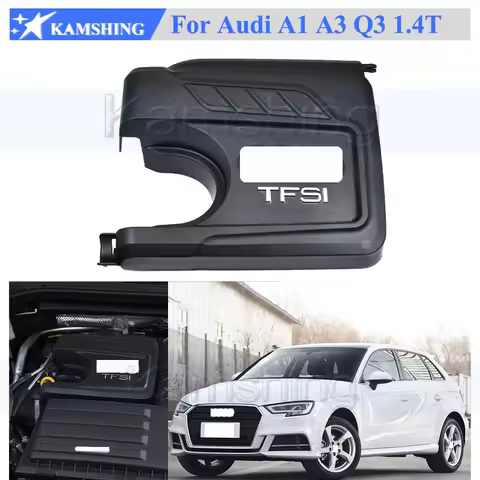Kamshing Engine Protection Cover For Audi A1 A3 Q3 1.4T Engine Hood Dust Cover Engine Cover 04E10392