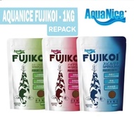 Aquanice Fujikoi 1kg (Repack) Fish Food / Fish Pellet / makanan ikan / makanan koi Fujikoi Premium K