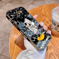 For Samsung Galaxy J7Prime J4 J6 Plus 2018 J7Pro Cartoon Mickey Phone Casing Luxury Plating TPU Soft Cover Shockproof Case