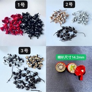 Metal Cutting Wire Earphone Head 14.2mm Unit DIY Earphone Accessories Semi-In-Ear Earphone Subwoofer