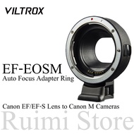 Viltrox EF-EOSM Electronic Auto Focus Lens Adapter for Canon EOS EF/EF-S Lens to EOS M EF-M M2 M3 M5 M6 M10 M50 M100 Cameras