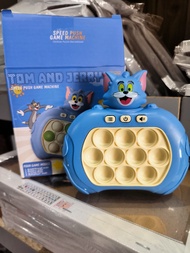 Máy chơi game Pop It Máy chơi game bong bóng đẩy nhanh đồ chơi giáo dục cho trẻ em po it điện tử có