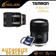 Tamron SP 35mm f/1.4 Di USD Lens (TAMRON MALAYSIA 2 YEARS WARRANTY)